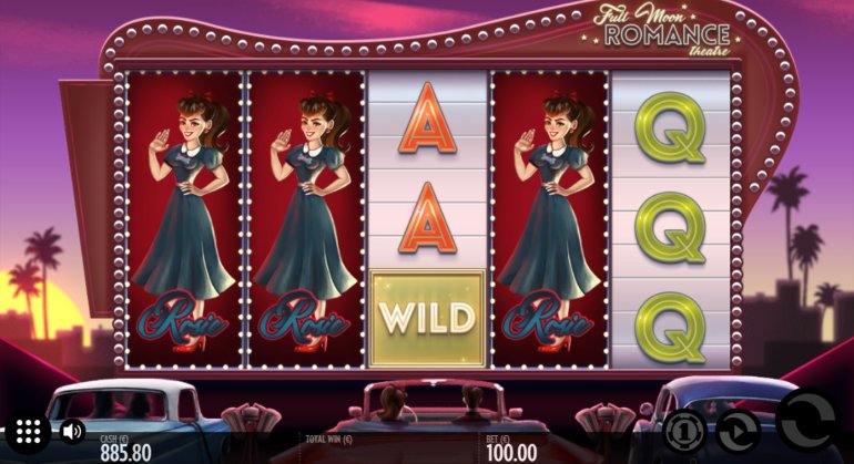 The Full Moon Romance online slot